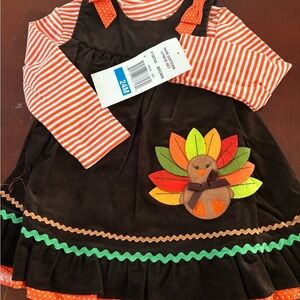Thanksgiving/Fall dress set - NWT